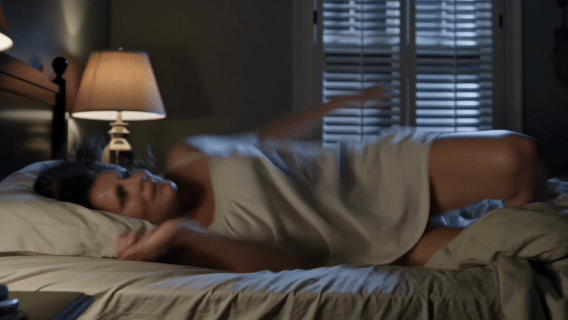 Night sweat menopause woman awake at 3am